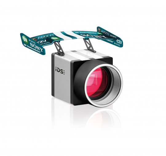 USB 3.0 UI-3580CP Rev. 2 industrial camera with 4.92 megapixel colour CMOS sensor